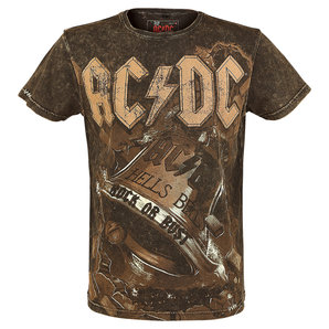Freizeitbekleidung > T-Shirts & Poloshirt AC-DC EMP Signature Collection T-Shirt Braun
