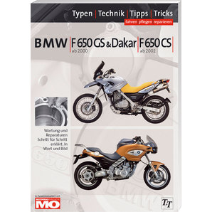 Reparaturanleitungen > Reparaturanleitungen BMW Handbuch F 650 GS-CS Fahren- pflegen- reparieren Text und Technik Verlag