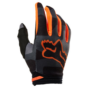 Handschuhe > Cross- & Endurohandschuhe Fox 180 BNKR Handschuhe Grau Camouflage Orange Fox-Racing