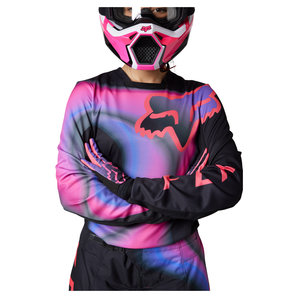 Textilbekleidung > Enduro/ Crossbekleidung Fox 180 Toxsyk Damen  Jersey Schwarz Pink Fox-Racing