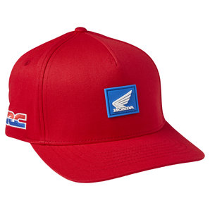 Freizeitbekleidung > Caps/Hüte/Bandanas Fox Honda Wing Cap Rot Fox-Racing