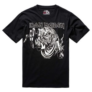Freizeitbekleidung > T-Shirts & Poloshirt Iron Maiden Brandit Eddie T-Shirt Schwarz ohne Angabe