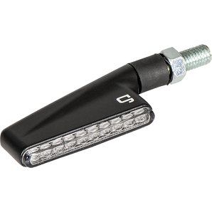 Beleuchtung & Elektrik > Blinker universal Lauflicht-LED-Blinker -Luca- 3in1 Schwarz Gazzini