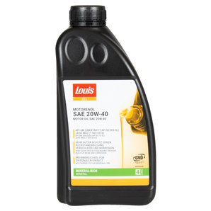 Öle > Motoren-Öle Louis Oil Motorenöl 4-Takt 20W-40 mineralisch- Inhalt: 1 Liter