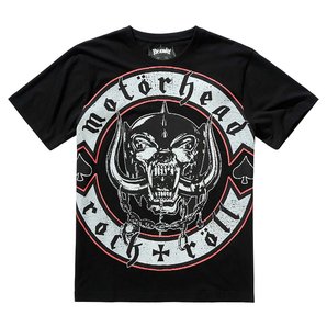 Freizeitbekleidung > T-Shirts & Poloshirt Motörhead Brandit Rock n Röll T-Shirt Schwarz