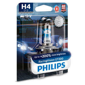 Beleuchtung & Elektrik > Glühlampen Philips RacingVision GT200 H4 60-55W