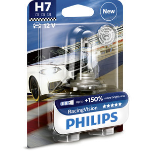 Beleuchtung & Elektrik > Glühlampen Philips RacingVision H7 55W Halogen-Lampe
