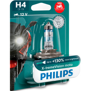 Beleuchtung & Elektrik > Glühlampen Philips X-tremeVision moto H4 +130- 60-55W
