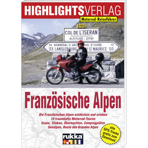 Karten & Reiseführer > Karten & Zubehör Reiseführer Französische Alpen Highlights Verlag