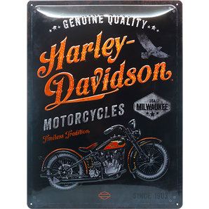 Blechschilder > Blechschilder Retro Blechschild Harley Davidson Masse: 30x40cm Harley-Davidson