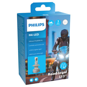 Beleuchtung & Elektrik > Glühlampen Ultinon Pro6000 H4-LED- 18W Philips